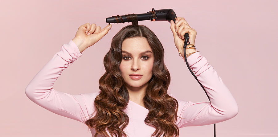 Vlny a kudrlinky s kulmou Twist+Style