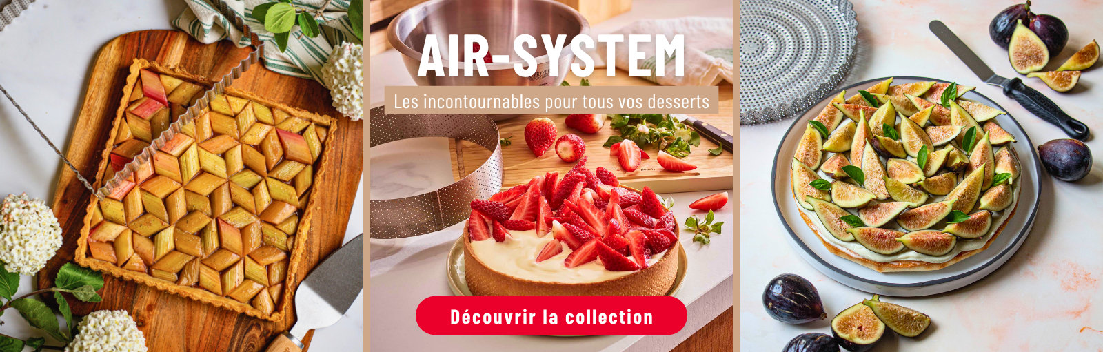 Air-System: nepostradatelné formy pro všechny vaše dezerty