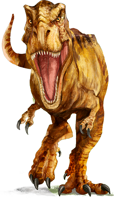 Ilustrace Tyrannosaura Rexe Dino World